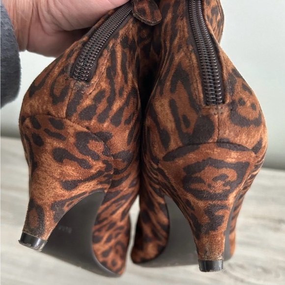 Leopard Print Booties - Picture 3 of 5